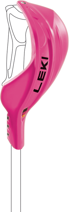Gate guard LEKI Gate Guard Closed  Worldcup Pink 