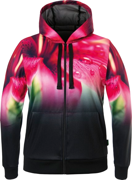 Bluse ENERGIAPURA Sweatshirt Full Zip With Hood Kalmar Life Lily - 2022/23