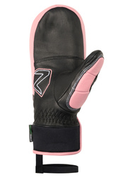 Gloves Ziener Lopaki-z As® Pr Mitten Glove Junior Unisex Black Pink Vanilla - 2025/26