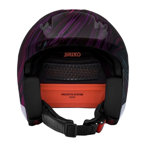 Helmet Briko Graphik Shiny Seance Violet/Black/Pink/Light Blue - 2025/26