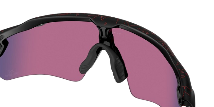 Sonnenbrill Oakley Radar EV Path Matte Black 100t Frame/Prizm Road Lenses