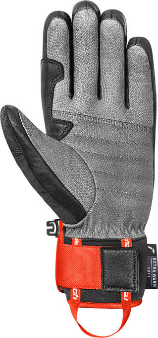 Handschuhe Reusch Alpine Master Black/Silver/Fluo Red - 2025/26