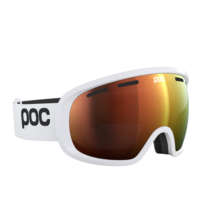 Goggles POC Fovea Blixten White/Partly Sunny Orange - 2025/26