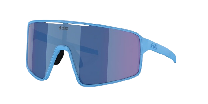 Sunglasses BLIZ P001 Frame Matte Blue with Blue Lenses