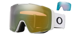 Brille Oakley Line Miner Pro L Matte White Prizm Sage Gold + ersatzlinse Prizm Sapphi - 2024/25
