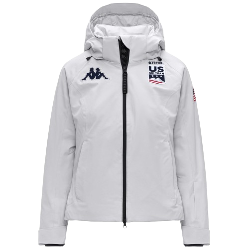 Ski jacket Kappa 8CENTO 810 US Grey Lt Lead - 2025/26